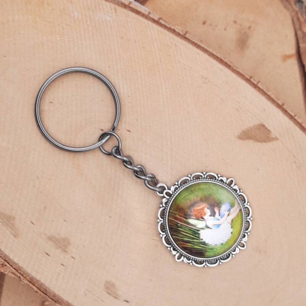 sleutelhanger elf 3 zilver