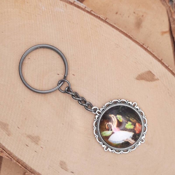 sleutelhanger elf 5 zilver