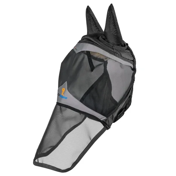 FlyGuard Pro Fine Mesh Fly Mask with Ears & Square Nose 10877