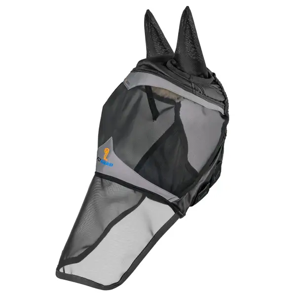 FlyGuard Pro Fine Mesh Fly Mask with Ears & Square Nose 10877