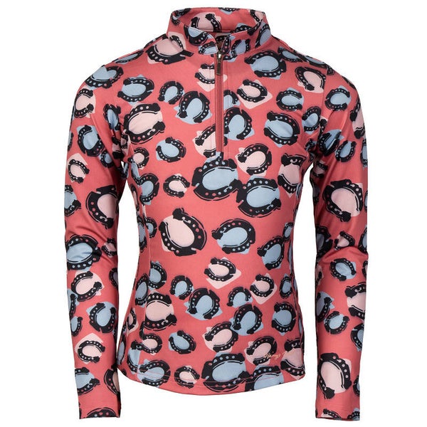 Harry's Horse Shirt Diva Mauvewood Horseshoe