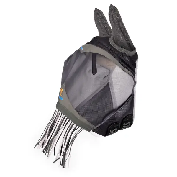 FlyGuard Pro Air Motion Fly Mask with Ears & Fringe 6677