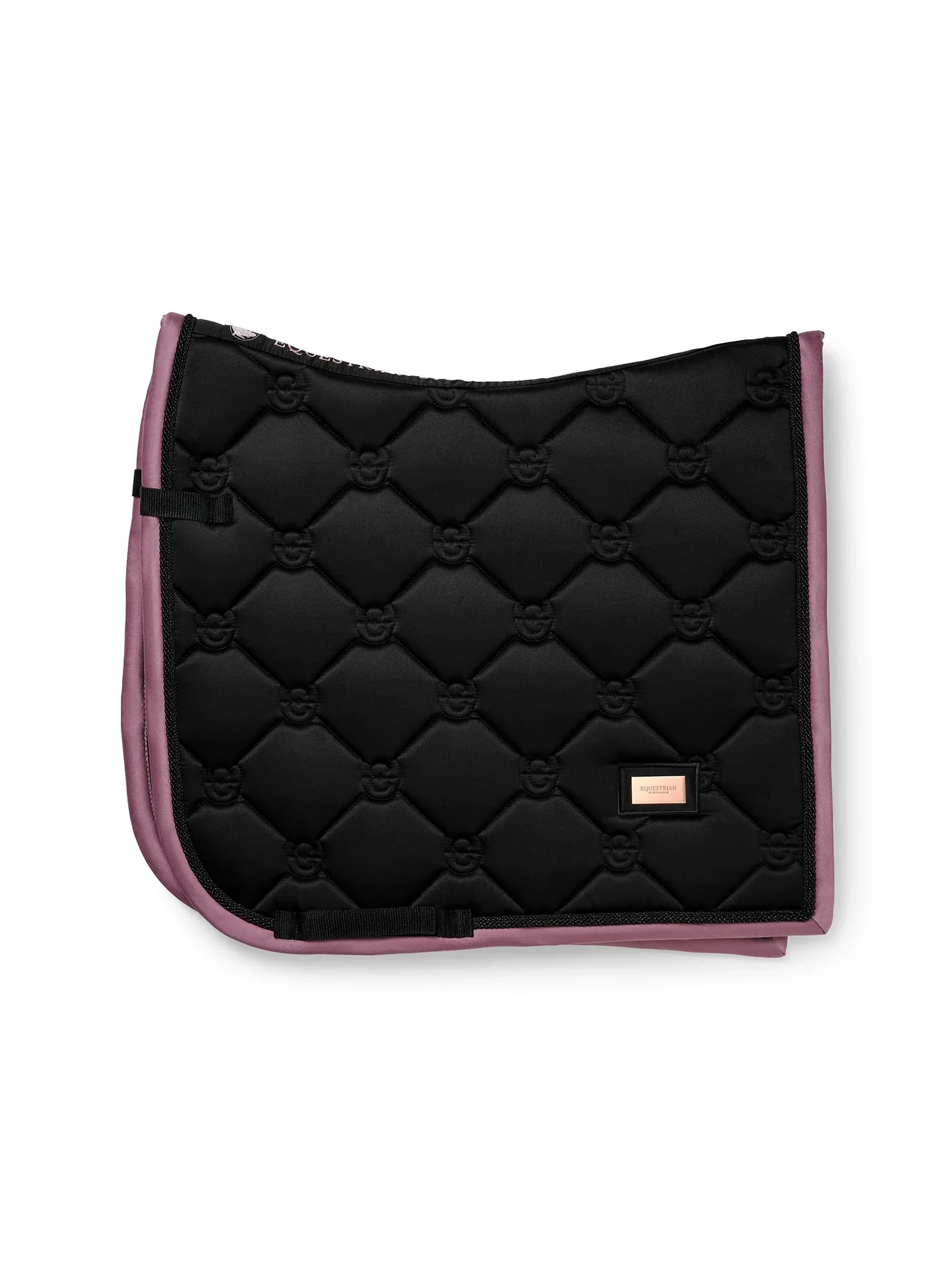 Equestrian Stockholm Dressuur Zadeldekje Black Blush