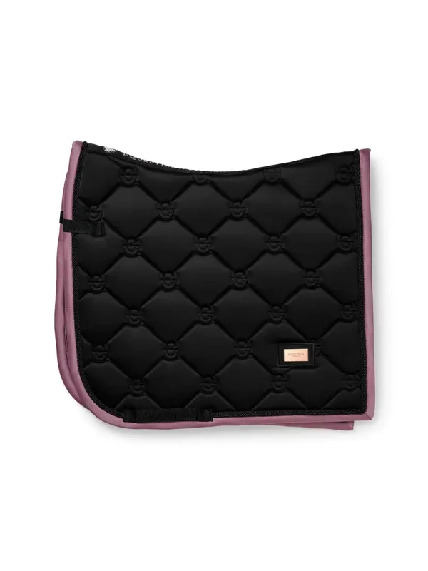 Equestrian Stockholm Dressuur Zadeldekje Black Blush