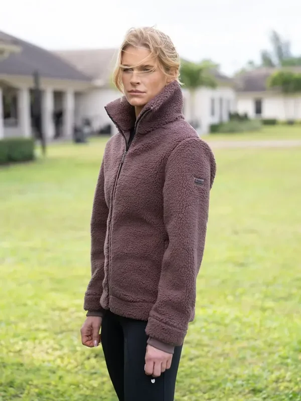 Equestrian Stockholm Teddy vest Blush
