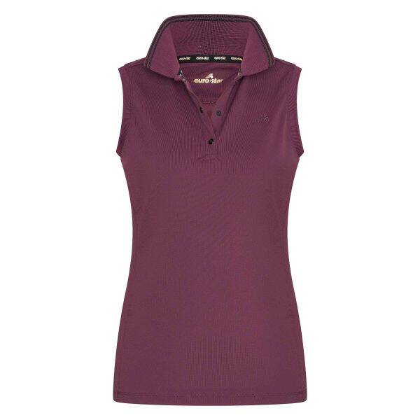 Euro Star Mouwloos Top Carmella Dark Berry