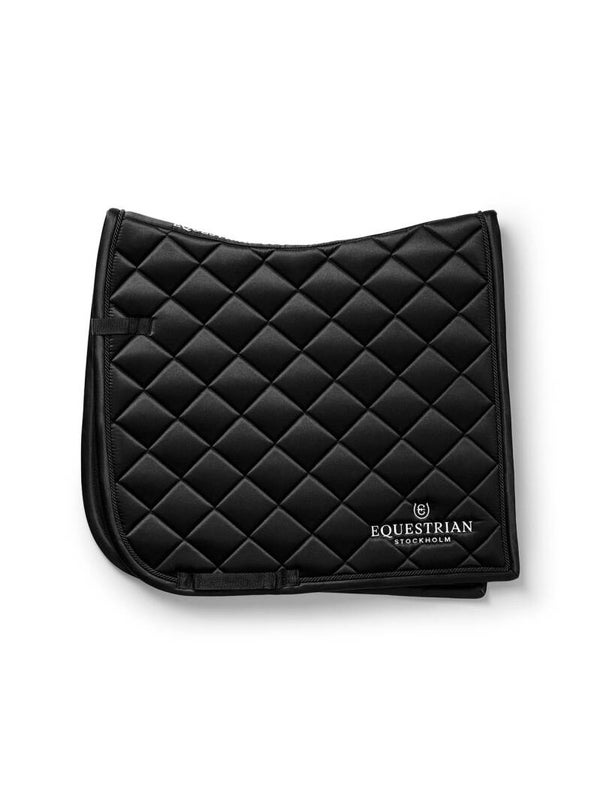 Equestrian Stockholm Dressuur Zadeldekje Line Black