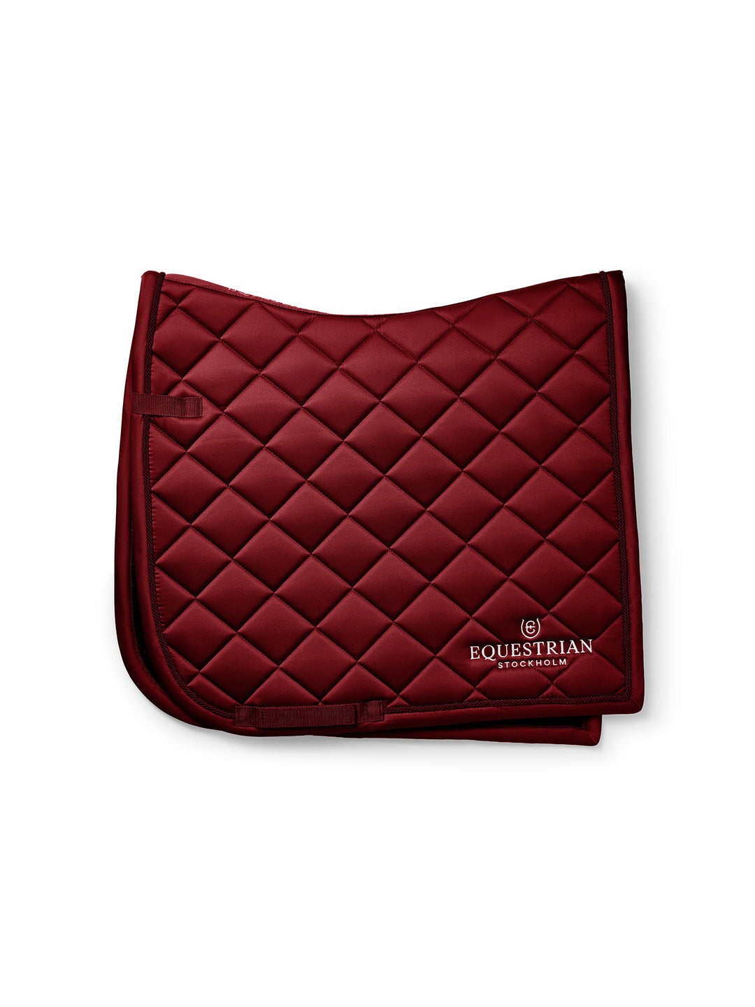 Equestrian Stockholm Dressuur Zadeldekje Line Bordeaux