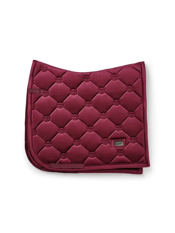 Equestrian Stockholm Dressuur Zadeldekje Velvet Merlot