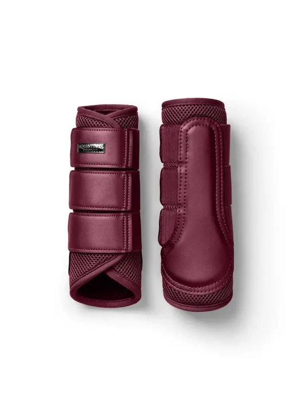 Equestrian Stockholm Beenbeschermers Classic Mesh Merlot