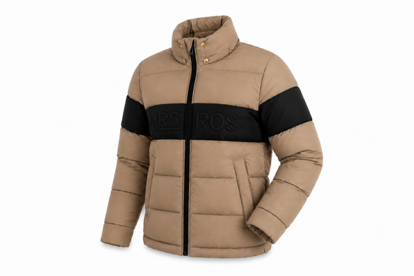 Mrs Ros Outland Dark Beige Jacket - Dark Forest