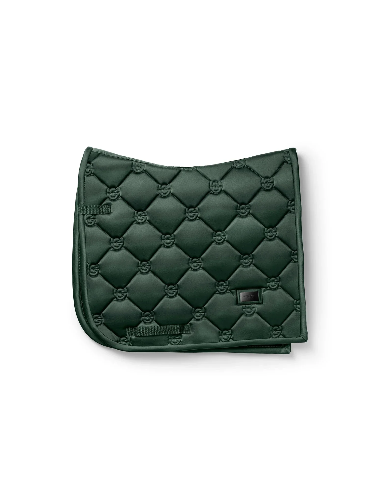 Equestrian Stockholm Dressuur Zadeldekje Satin Sycamore Green
