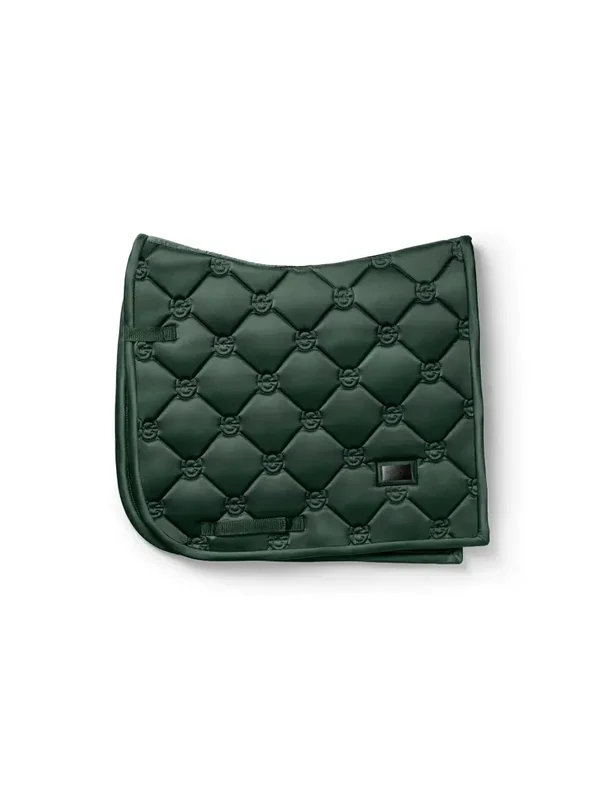 Equestrian Stockholm Dressuur Zadeldekje Satin Sycamore Green