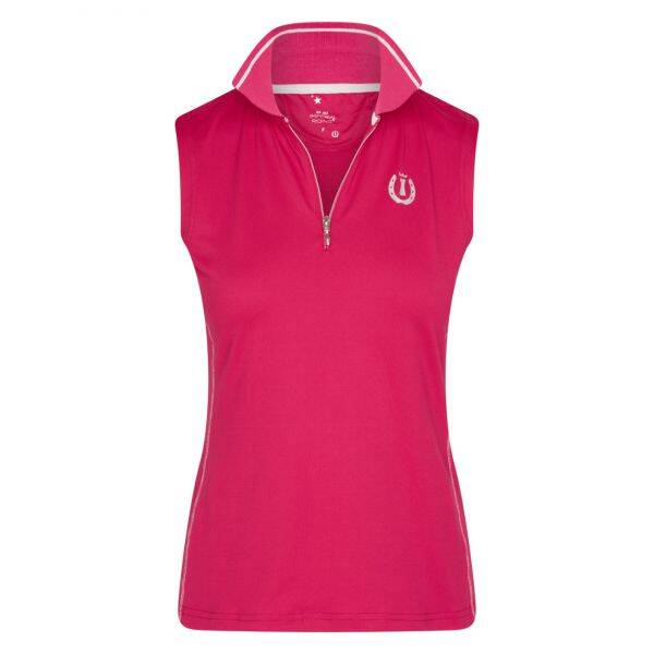 IRH Polo Shirt Mouwloos IRHTessy Roze
