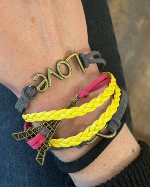 Paris style set armbanden