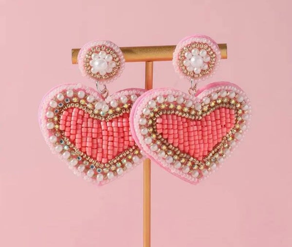 💖 “Heart of Gold” Statement Oorbellen