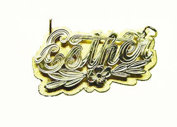 Name plate ARDNM  Ester Model 10K
