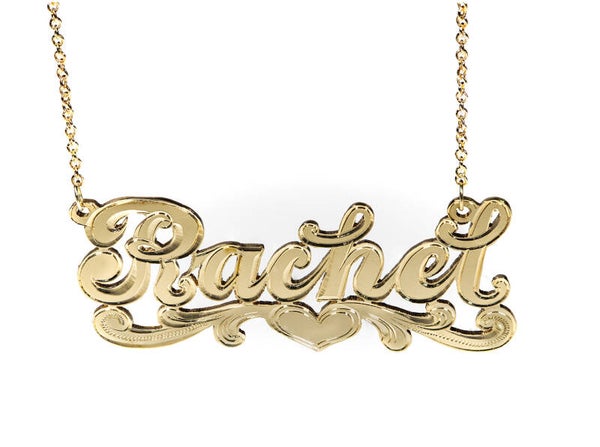 Name plate ARNM  Heart Model 10K