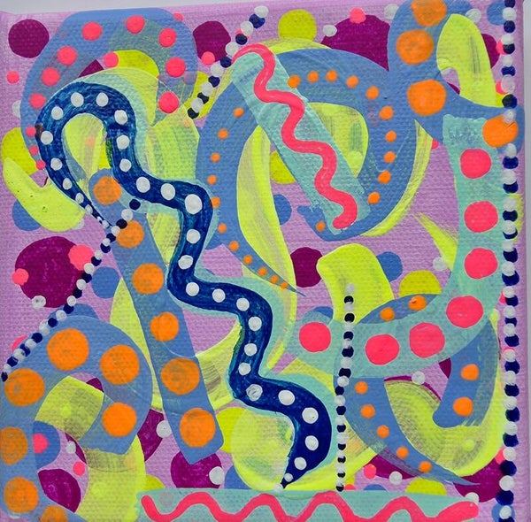Purple Abstract 7