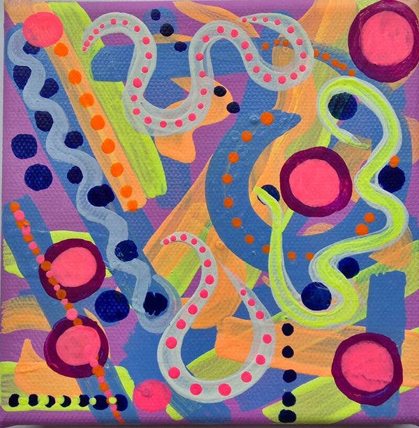 Purple Abstract 9
