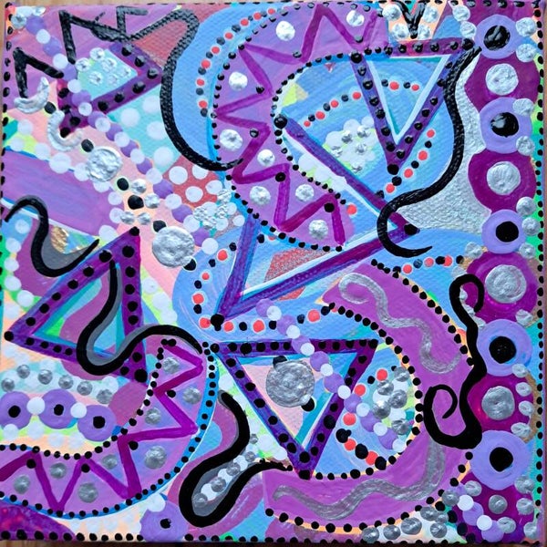 Purple Abstract