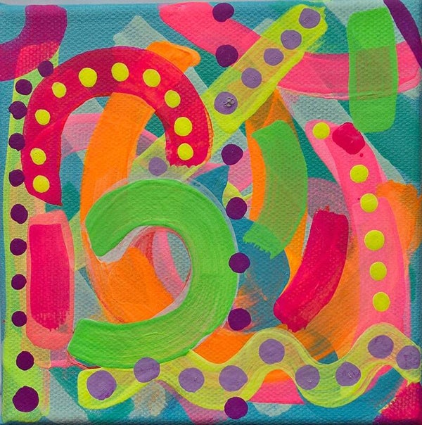 Turquoise Abstract 2