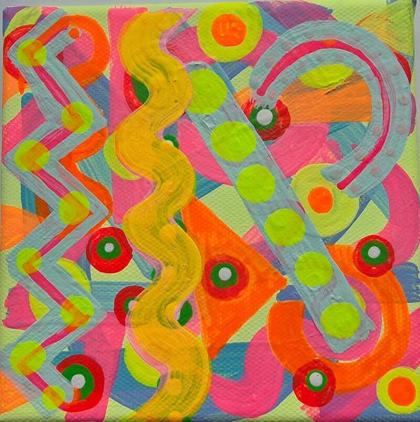 Yellow Abstract 6