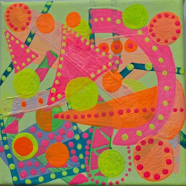 Yellow Abstract 7