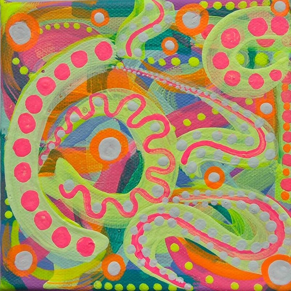 Yellow Abstract 8
