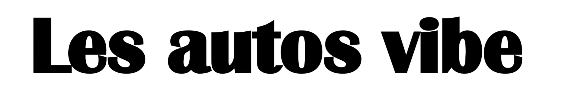 Les autos Vibe