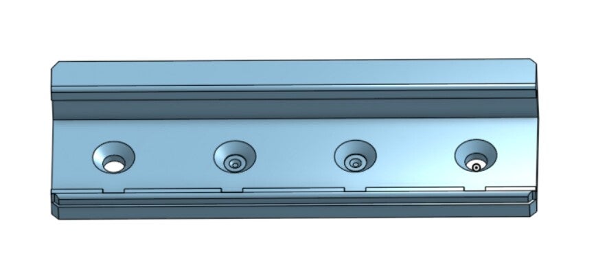 Halter für Wagoklemme 5er x 4