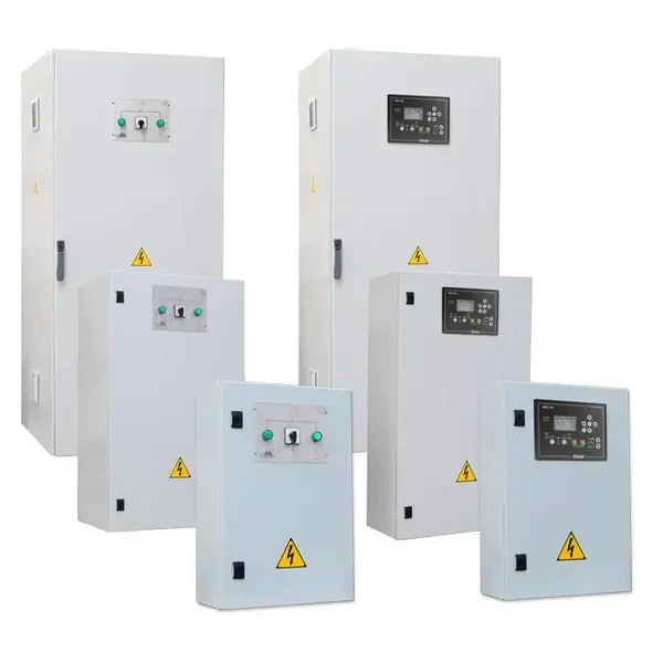 Panneau de contrôle pour la commutation de réseaux ATS – De 25 à 2000 kVA
