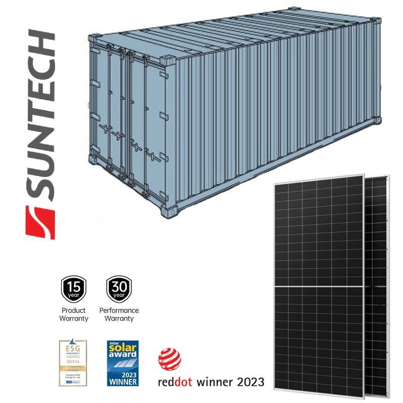 Container de 936 modules Suntech Power Ultra V Pro STP435S-C54/NSHM – Modules Photovoltaïques Monocristallins 435 W — vue 1