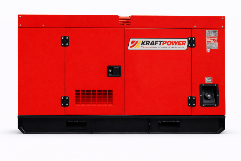 Groupe électrogène Diesel 38 kVA Silencieux – KRAFTPOWER