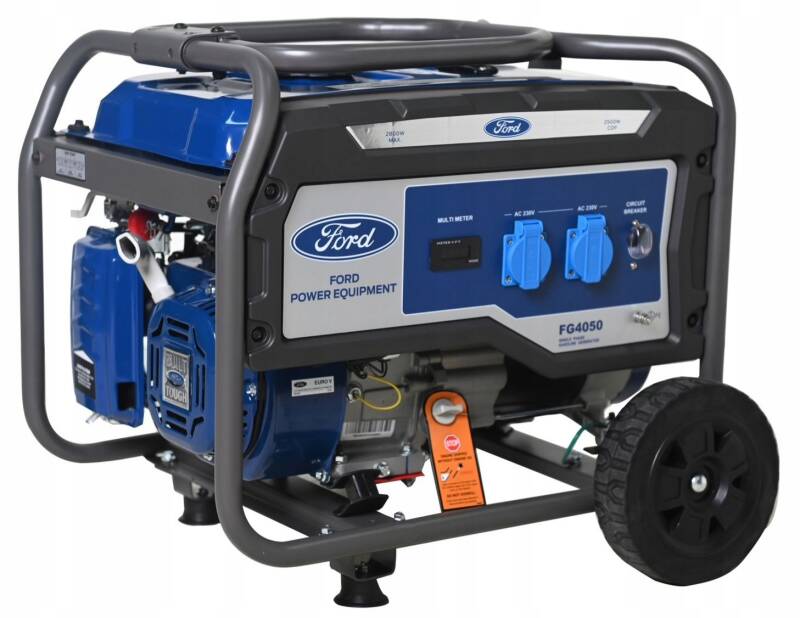 Groupe électrogène Ford Essence 4 kVA Monophasé – 2800W max | Moteur 7 CV | Silencieux & Économique — vue 1
