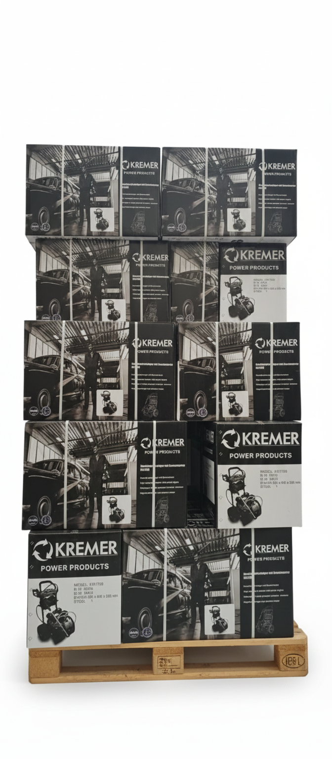 Nettoyeur Haute Pression Thermique Kremer 170 Bars – Palette de 6 Pièces