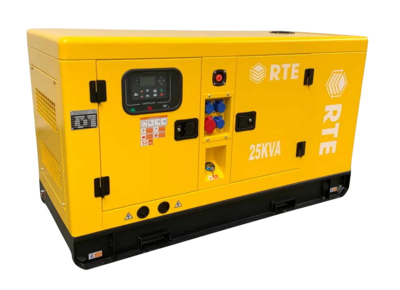 Groupe électrogène Diesel Silencieux RTE 25 KVA + ATS