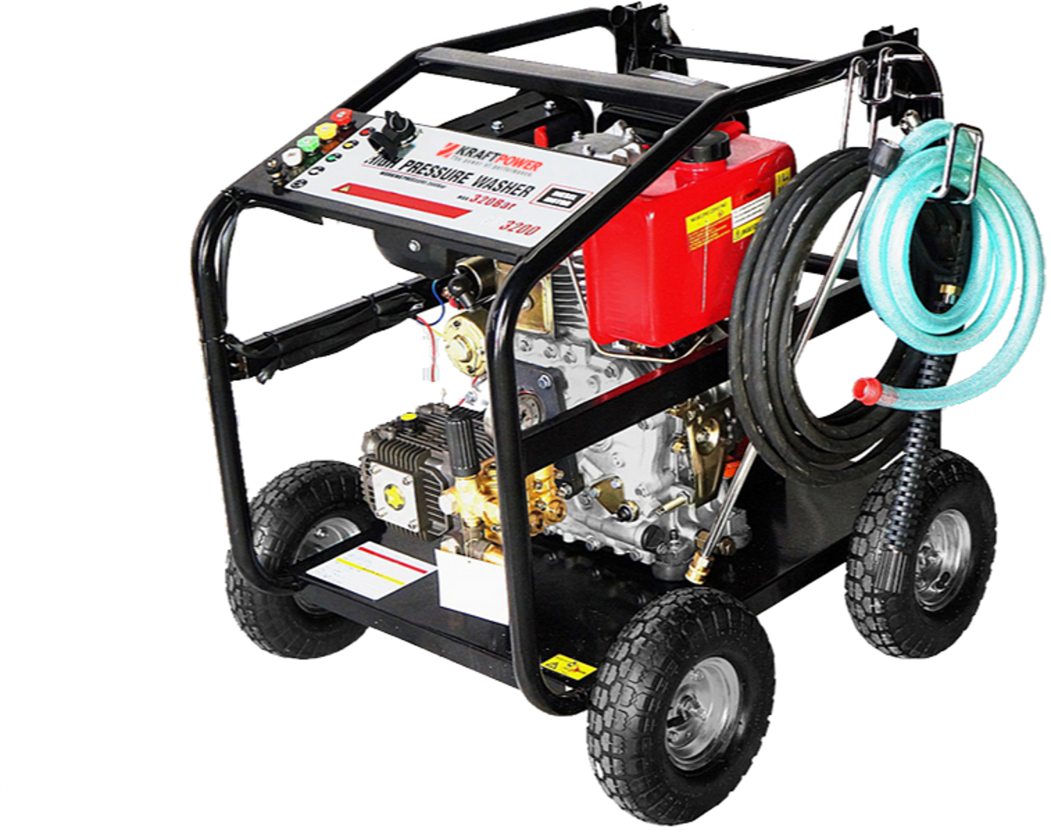 Nettoyeur Haute Pression Diesel HPW-3200D — 320 Bars Professionnel