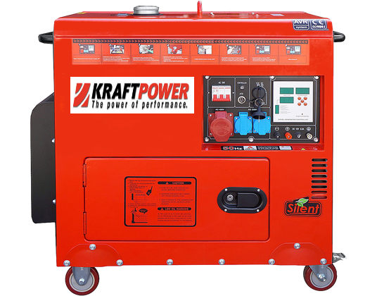 Groupe électrogène Diesel 12 KVA Triphasé Supersilencieux