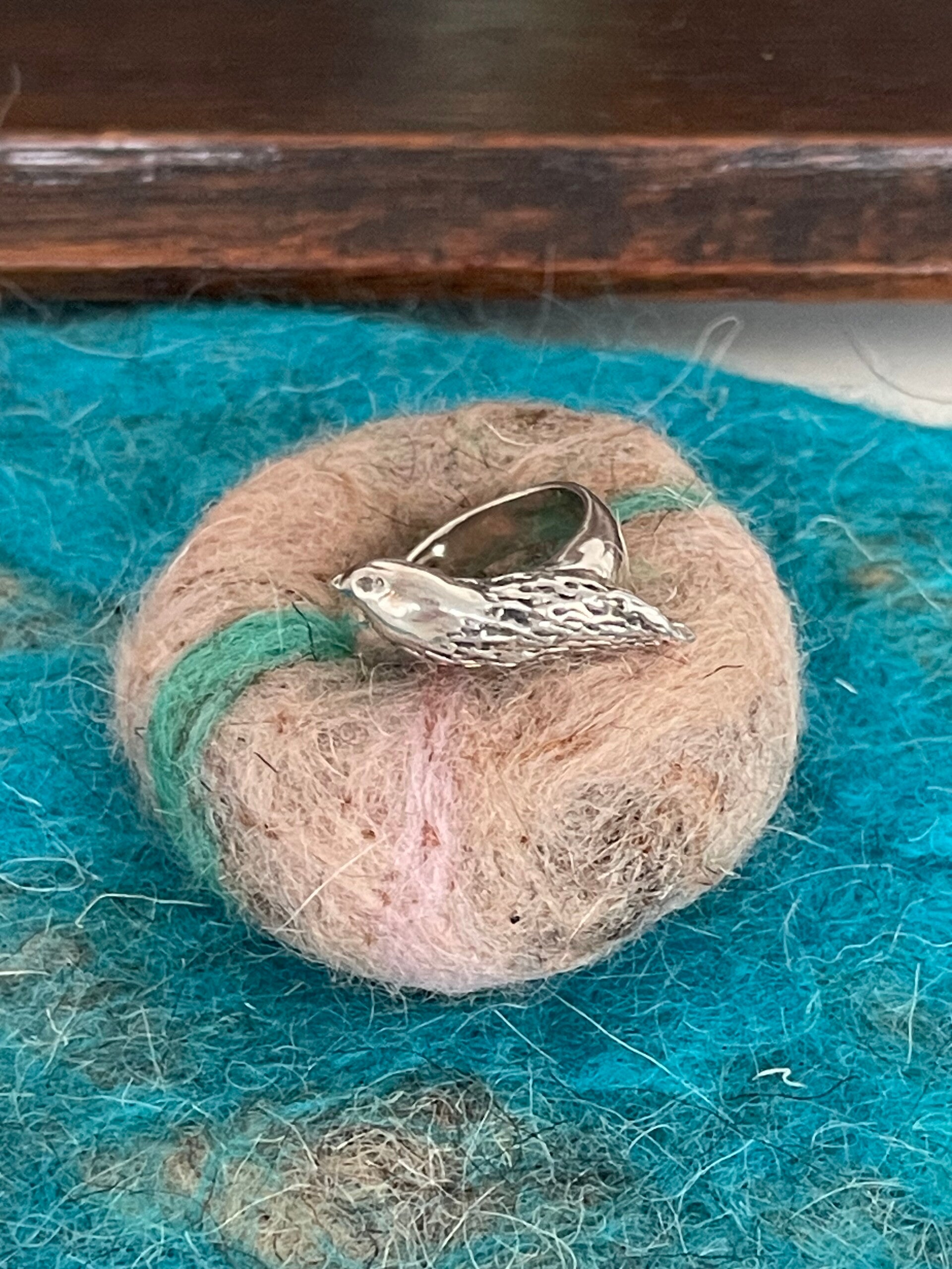 Zilveren ring met zirkonia