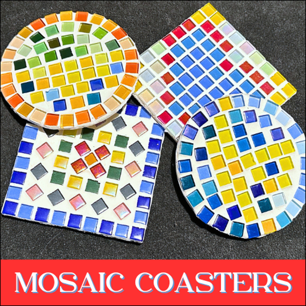 25 June - Mosaic Coasters x2