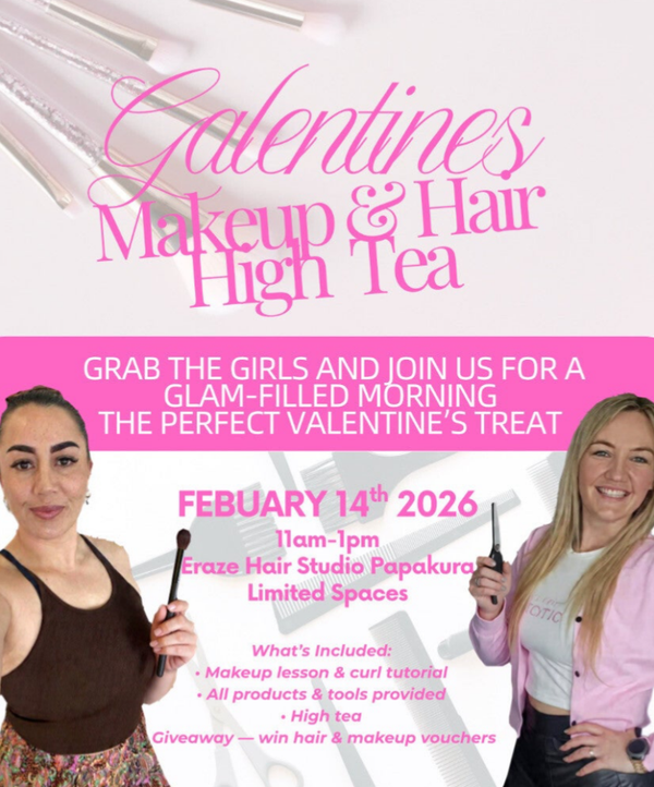 Galentines Hair and makeup class