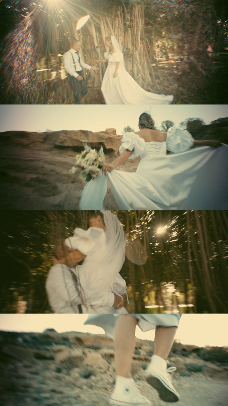 novios en el sur de Tenerife, grabando en la playa de Los Abrigos, el bosque en el Duque, y en Tajao | Visuals PJ
