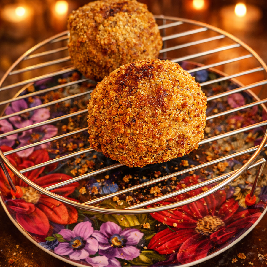 Home made scotch eggs are easy and its a confidence boost in cooking and comfort zone 