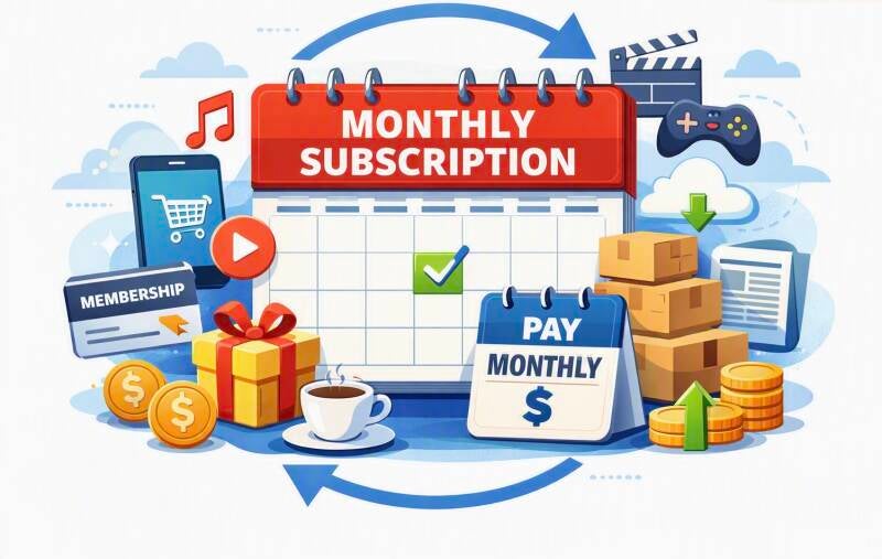 monthly subscriptions that we forgry we have that costs us money 