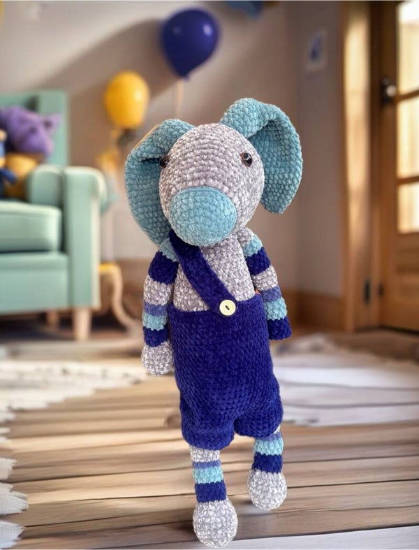 💙 Ontmoet je nieuwe beste vriend: Handgemaakte Gehaakte konijn