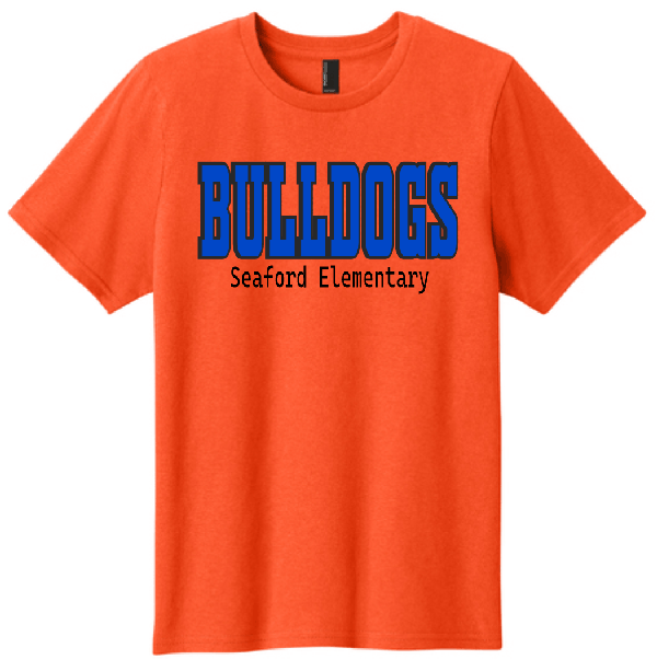 Orange Block Tee