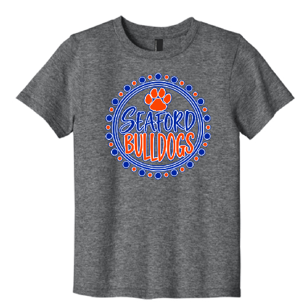 District Round Bulldog Tee