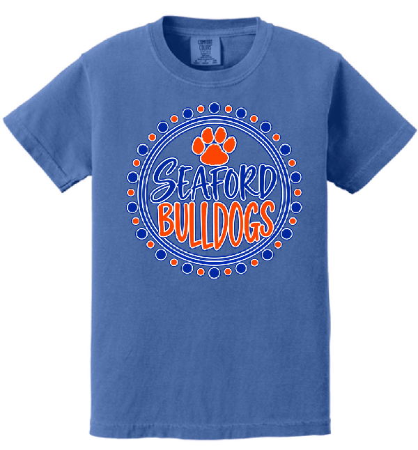 Comfort Colors Round Bulldog Tee