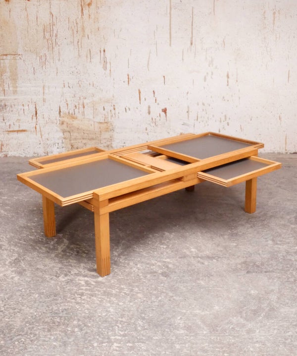 Bellato coffee table by Bernard Vuarnesson